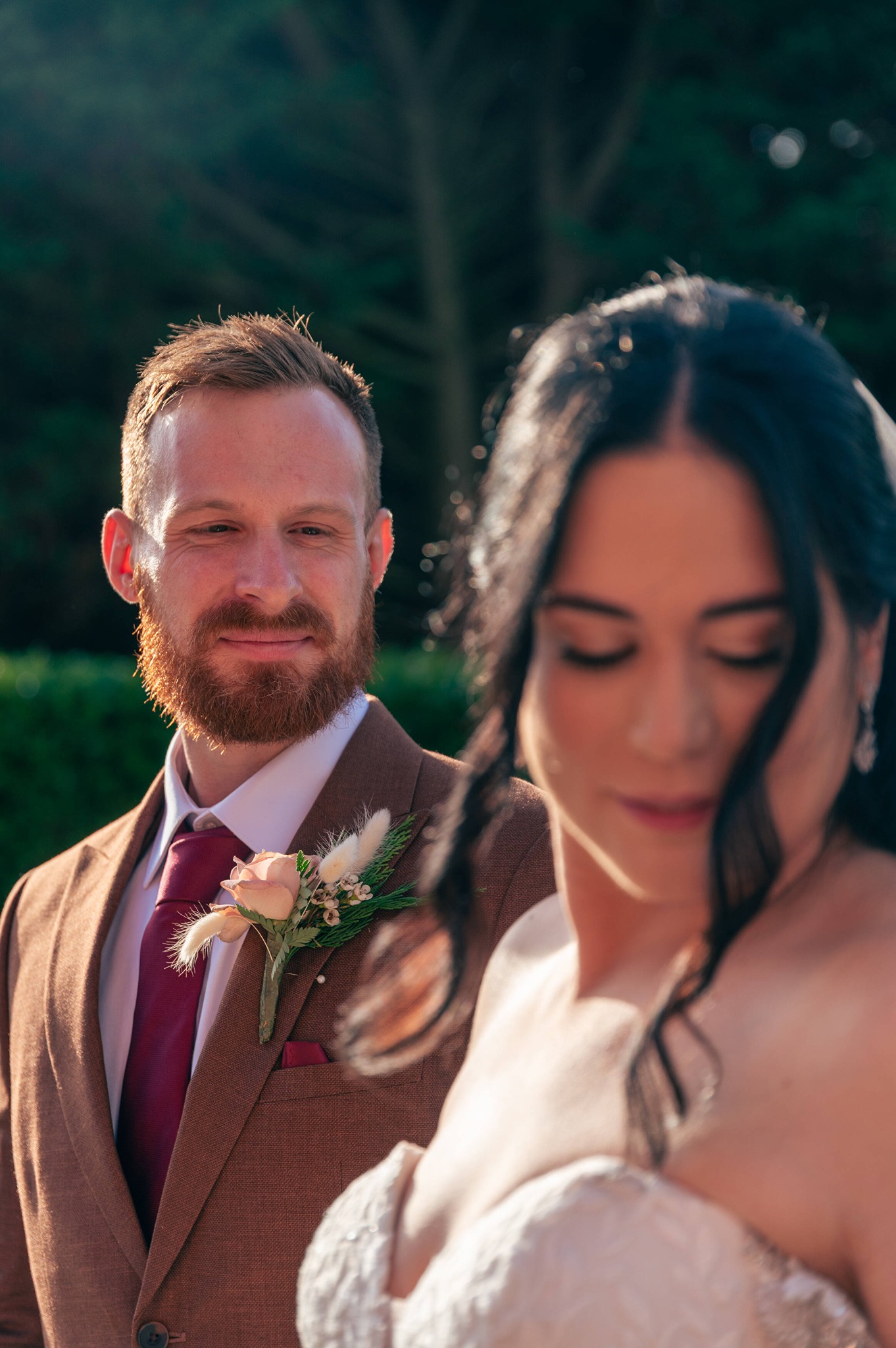 Candid wedding-day moment captured during the celebrations